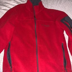 Red Mens Columbia Jacket